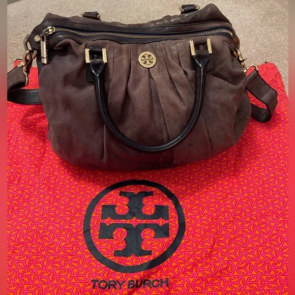 Tory Burch Hobo Leather Bag - Picture 1 of 9